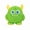 Green, variant on 1 latex vocal one-eyed monster to relieve boredom, pet toy, throwing pet interactive toy to enhance human pet affection