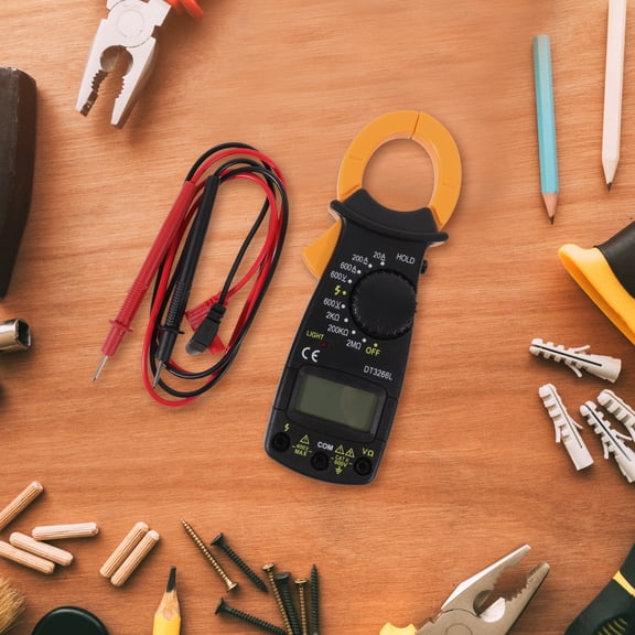 PAMINGONO Clamp Multimeter for Testing with Full Automatic Function and Wire Gripping Feature