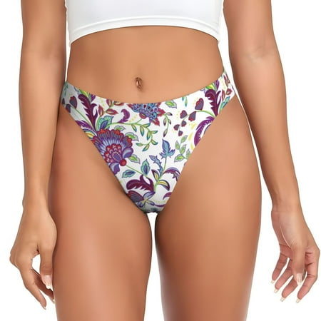 Sigee Fairy Flower for Women s G-String Panty  Low Rise  Soft Lace Perfect for Everyday Wear or Special Occasions-X-Large