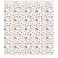 thumbnail image 3 of Ambesonne Rain Shower Curtain, Colorful Umbrellas Dots, 69"Wx84"L, Multicolor, 3 of 3