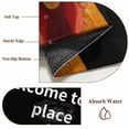 thumbnail image 6 of Round Rugs 8Ft, Funny Chicken Round Area Rug Washable Indoor Throw Carpet, Welcome To OUR Place Modern Retro Large Non Slip Circle Rug for Kids Room RV Home Decor Aesthetic, 6 of 8