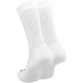 thumbnail image 2 of TCK Reacs Acrylic Multisport Crew Socks (White, Large), 2 of 4