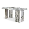 thumbnail image 4 of Moe's Home Collection Celia Oval Dining Table Green Onyx Marble Stone, 4 of 7