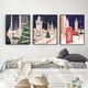 thumbnail image 4 of Arte de pared de viaje de Navidad, pintura en lienzo, carteles e impresiones de cabaña de vacaciones para sala de estar, decoración del hogar, 4 of 4