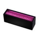 thumbnail image 1 of Soporte de plástico para secar brochas de maquillaje, organizador de cosméticos de escritorio, expositor portátil de pintalabios (negro y rojo), 1 of 6