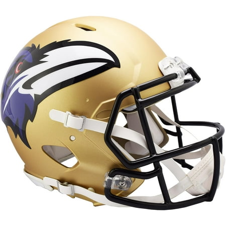 Riddell Baltimore Ravens AMP Alternate Revolution Speed Authentic Football Helmet