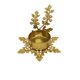 thumbnail image 2 of Metal Candlestick Christmas Snowflake Hollow Candlestick Christmas Gold Candlestick Desktop Decoration Suitable For Bedroom Desktop Christmas Decoration, 2 of 6