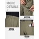 thumbnail image 5 of Pantalones de senderismo FREE SOLDIER Outdoor impermeables para hombre, 5 of 9
