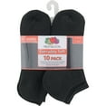 thumbnail image 2 of Fruit of the Loom Everyday Soft Women's Socks, 10 Pack, 2 of 4