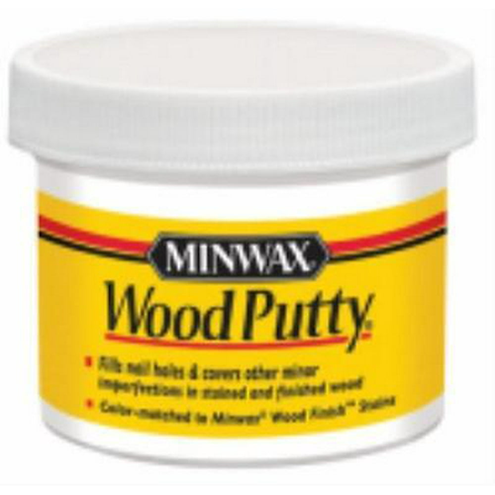 3.75 OZ White Premixed Wood Putty NonHardening 4PK
