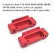 thumbnail image 2 of Accesorios de coche RC Metal resistente multifuncional práctico creativo RC parachoques multipropósito simulado RC coche repuestos rojo 1 Juego Inevent FN001595-03, 2 of 4