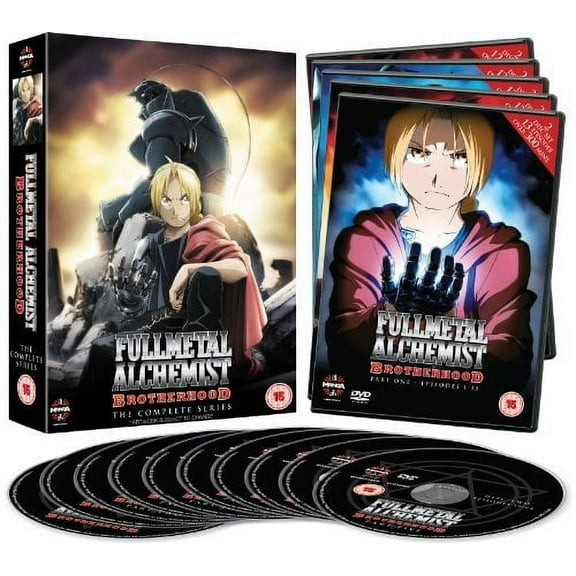 Fullmetal Alchemist Brotherhood Complete Series Collection (DVD)