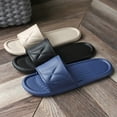 thumbnail image 3 of CPNG Men's Slippers Bathroom EVA Foam Classic Shower Slide Slippers Soft Soled Home Slippers Mountain Slipper Scuffs Non-Slip Summer Slipper Soft Slides, 3 of 3