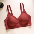 thumbnail image 6 of Bxsruta Wirefree Seamless T Shirt Bra for Women Everyday Comfort Support Pull on Bra, 6 of 7