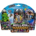 thumbnail image 1 of Paquete de batalla Toy Million Warriors con 35 figuras, lanzador y P, 1 of 9