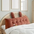 thumbnail image 5 of BKER Reading Pillow Soft Bed Pillow Cushion Support For Head And Back Comfortable Long Bolster Pillow With Ears Design For Sofa And Bed, 5 of 5