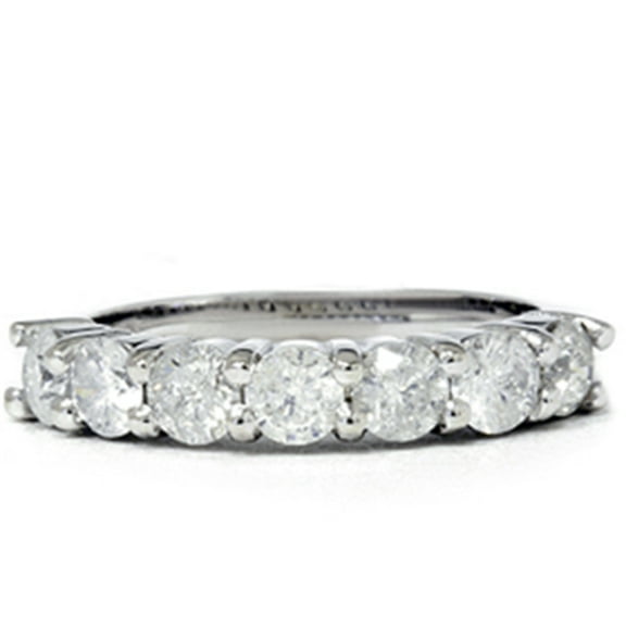 Pompeii 2 1/10Ct Diamond Wedding Ring Women's Anniversary Band in White Gold (G/H,I1)