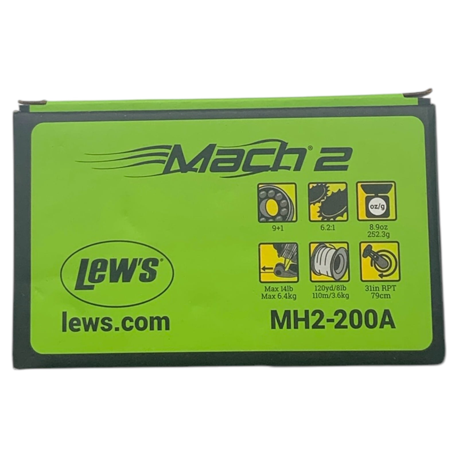 Lew's Mach 2 2nd Gen Spinning Reel 200