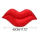 thumbnail image 3 of Almohada de labios, almohada de labios rojos, decoración del hogar de la oficina, regalo del día de San Valentín, decoración de habitación elegante, diseño plegable, material de tela suave,, 3 of 8