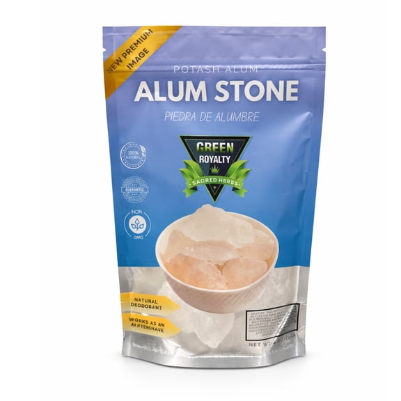 Green Royalty Alum Stone (Piedra de Alumbre) 4 oz Multi-Purpose Crystal