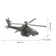 thumbnail image 4 of Aleación Diecast sonido ligero armado helicóptero modelo juguete niño ataque helicóptero juguete decoración del hogar, 4 of 8