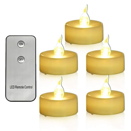12 Pack Tea Light Battery Operated With Remote Flickering Warm White 12 Pack Tea Light Battery Operated With Remote Flickering Warm White Led Tealights 1 4 Inch Mini