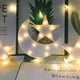 thumbnail image 4 of Decoración de pared navideña, fiesta de cumpleaños, habitación de los niños, sala de estar, fiesta de bodas, luz LED de estrella pequeña de plástico para luz de disco (blanco), 4 of 4