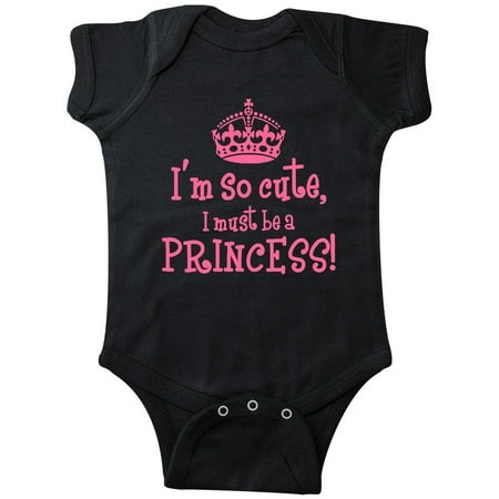 

Inktastic So Cute Princess Gift Baby Girl Bodysuit