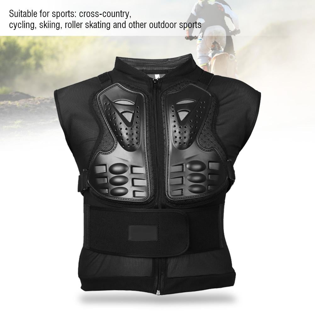 Black Motorcycle Protector Jacket Sports Bike Racing Skiing Body Armor jackets