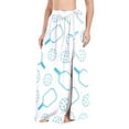 thumbnail image 2 of Women Sarong Wraps Pickleball Blue Swimsuit Beach Pareo Bikini Coverups Skirt L, 2 of 7