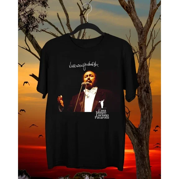 New Popular Luciano Pavarotti Gift For Fan S to 5XL T-shirt