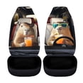 thumbnail image 5 of XYZCANDO Funny Capybara Print Front Car Seat Covers - Breathable Waterproof Protective 2 Piece Set For Daily Auto Use, 5 of 10