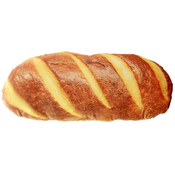 Pretyzoom Comfortable Bread Shape Cushion for Sofa Pillow with PP Cotton 1 Pc