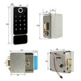 thumbnail image 6 of Fingerprint DoorLock Waterproof Outdoor Gate Bluetooth Lock Wifi Passcode IC Card Keyless Enter Electronic Lock W5, 6 of 7
