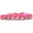 Bright Pink, variant on Dog, Puppy and Pet Designer Croc Collar, "Silver Spike  Clear Jewel"
