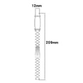 thumbnail image 2 of Stainless Steel Watch Band Compatible with Fitbit Air, Quick Release Metal Replacement Wristband, 2 of 7