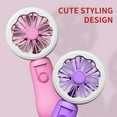 thumbnail image 4 of sruoe Handheld Fan Foldable, Handheld Fans Mini, Fan for Bedroom, Portable Rechargeable Fan for Outdoor lndoor, Variable Fan, 4 of 4