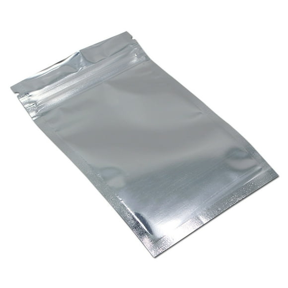 jovati Resealable Smell Proof Bags 100 Resealable Smell Proof Bags Holographic Ziplock Bags锛圠+W+H锟?+14+3锟?Smell Proof Mylar Bags