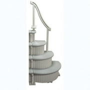 Curve Base In-Pool 4-Step Above Ground Pool Add-On Ladder CCX-ADD
