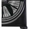 thumbnail image 6 of Brentwood Kool Zone 20" High Velocity Power 3-Speed Fan in Black, 6 of 6