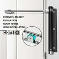 thumbnail image 5 of Automatic Door Closer,Door Slam Stopper,Door Slam Preventer,Automatic Curtain Opener And Closer,Door Closers For Home,Door Closers Commercial,Hydraulic Door(White 7*2in)from QiwagFerng, 5 of 10