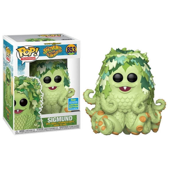 Funko Sigmund and The Sea Monsters 2019 Summer Convention Exclusive Limited Edition Vinyl POP #853