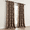 Brown-52"W x 108"L (Pack of 2), variant on Damask Curtafor Living Room Gothic Drapes With Flpatterns Black Victorian Bedroom 84 Inch Length Set Of 2 Panels Each 52 X 108 In