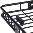 thumbnail image 3 of BeesClover 51"x36"x5" Carbon Steel Roof Rack Basket, 2-Piece Rooftop Cargo Carrier for SUV & Trucks, 3 of 9