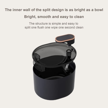 Automatic Water Pet Dispenser Dog Drinking Bowl 3L Waterer Adjustable Easy to Clean Water Fountain for Cats Kitty Travel Supplies Puppy Dark Pink