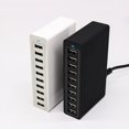 thumbnail image 1 of Cabezal de cargador de teléfono móvil de escritorio de viaje multipuerto 10USB carga rápida carga de viaje universal multifunción, 1 of 5