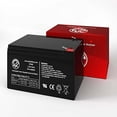 thumbnail image 3 of AJC Battery Compatible with Kung Long WP14-12E 12V 14Ah Sealed Lead Acid Battery, 3 of 5