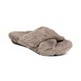 thumbnail image 2 of Aetrex Women's Penelope Orthopedic Faux Fur House Slippers for Women Bedroom, 2 of 7