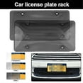 thumbnail image 3 of 2x Clear Reflective Anti-speed Red Light Toll Camera Stopper License Plate-cover, 3 of 5