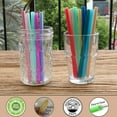 thumbnail image 4 of Mini Short Pinch Test Passed 9.9" Replacement Reusable Toddlers& Kids&Baby Silicone Small Straws for The First Years Take & Toss Spill Proof Straw Cup-Safe Fun for Baby Teething Chewing, 4 of 5